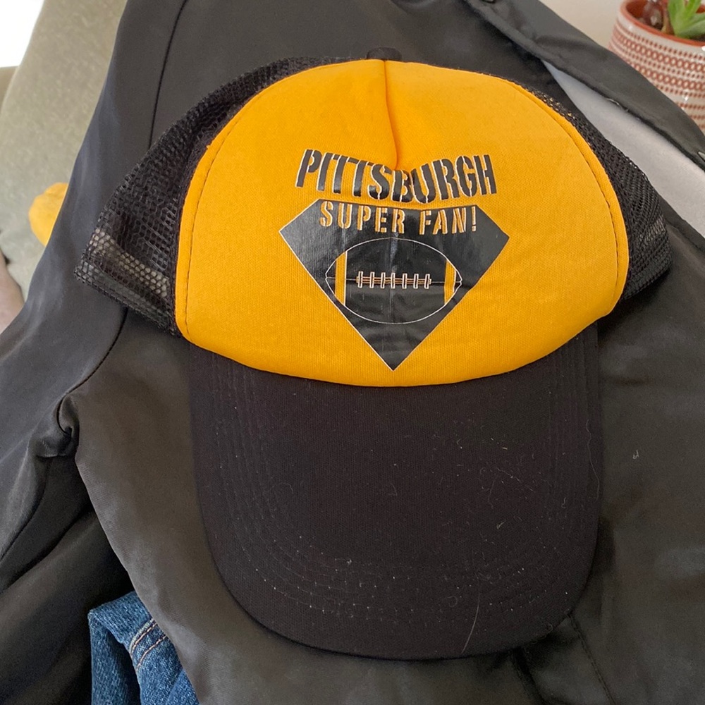 Pittsburgh Steelers super fan trucker hat